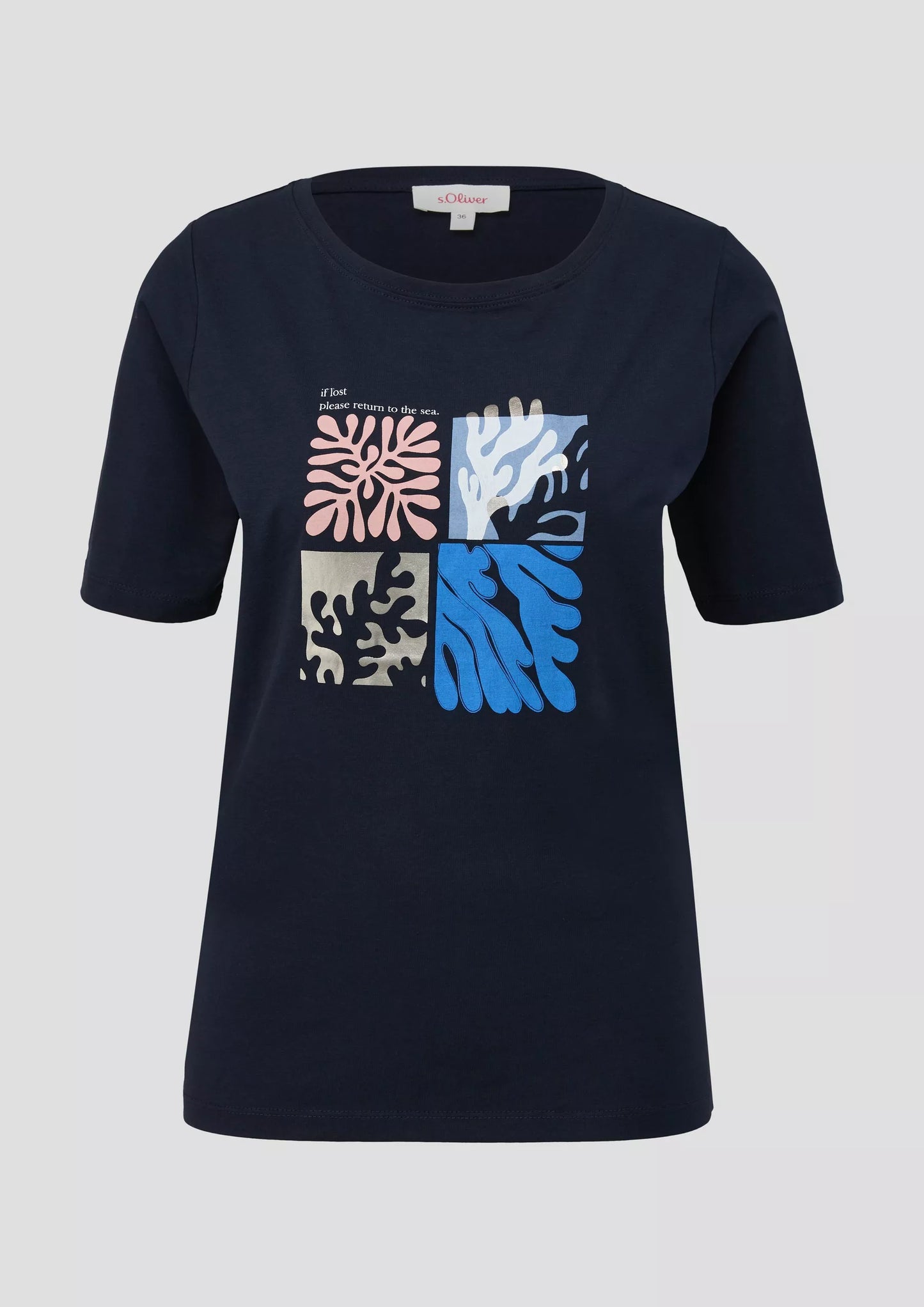 S.Oliver T-Shirt-Navy