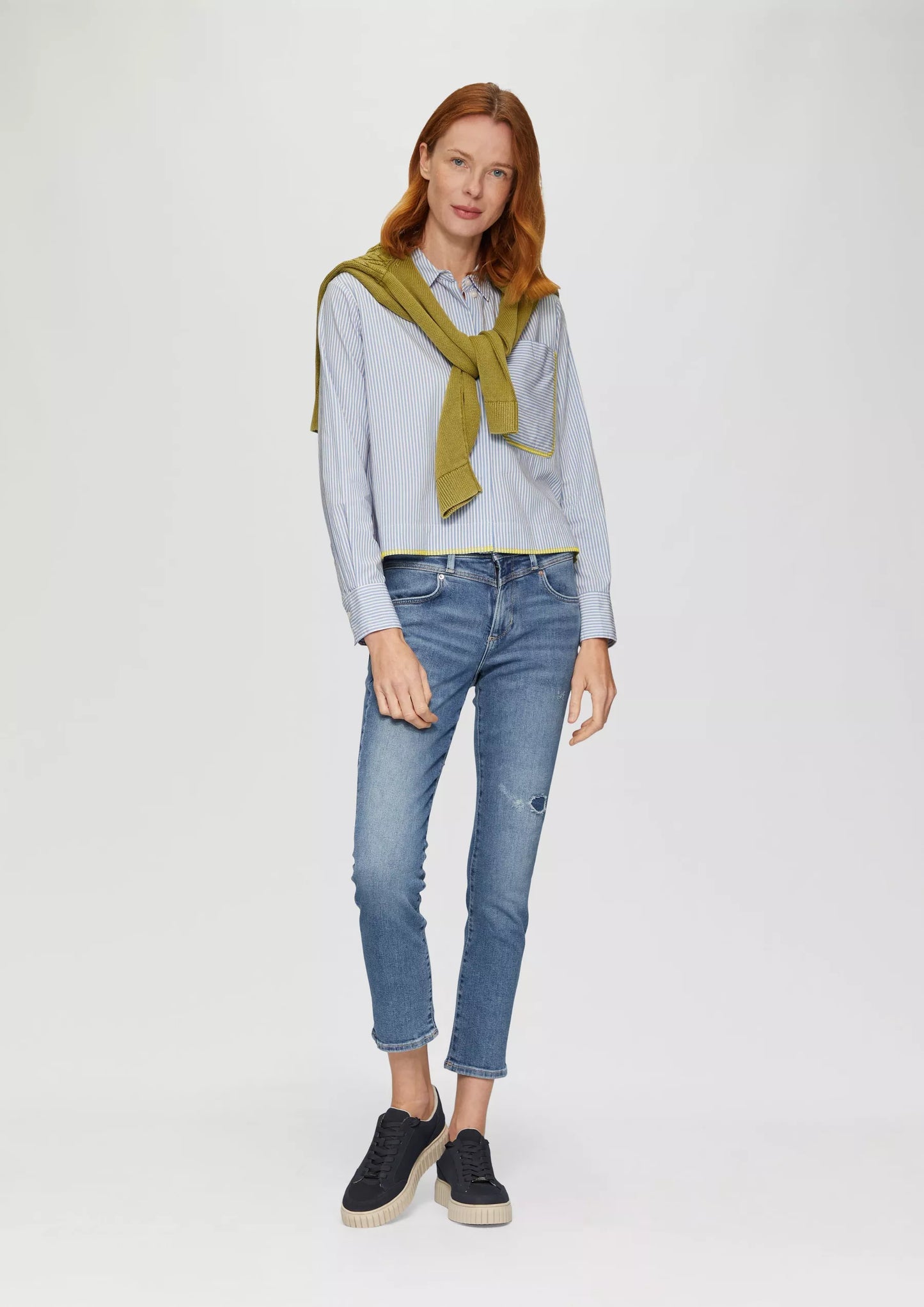 S.Oliver Blouse-Sky Blue