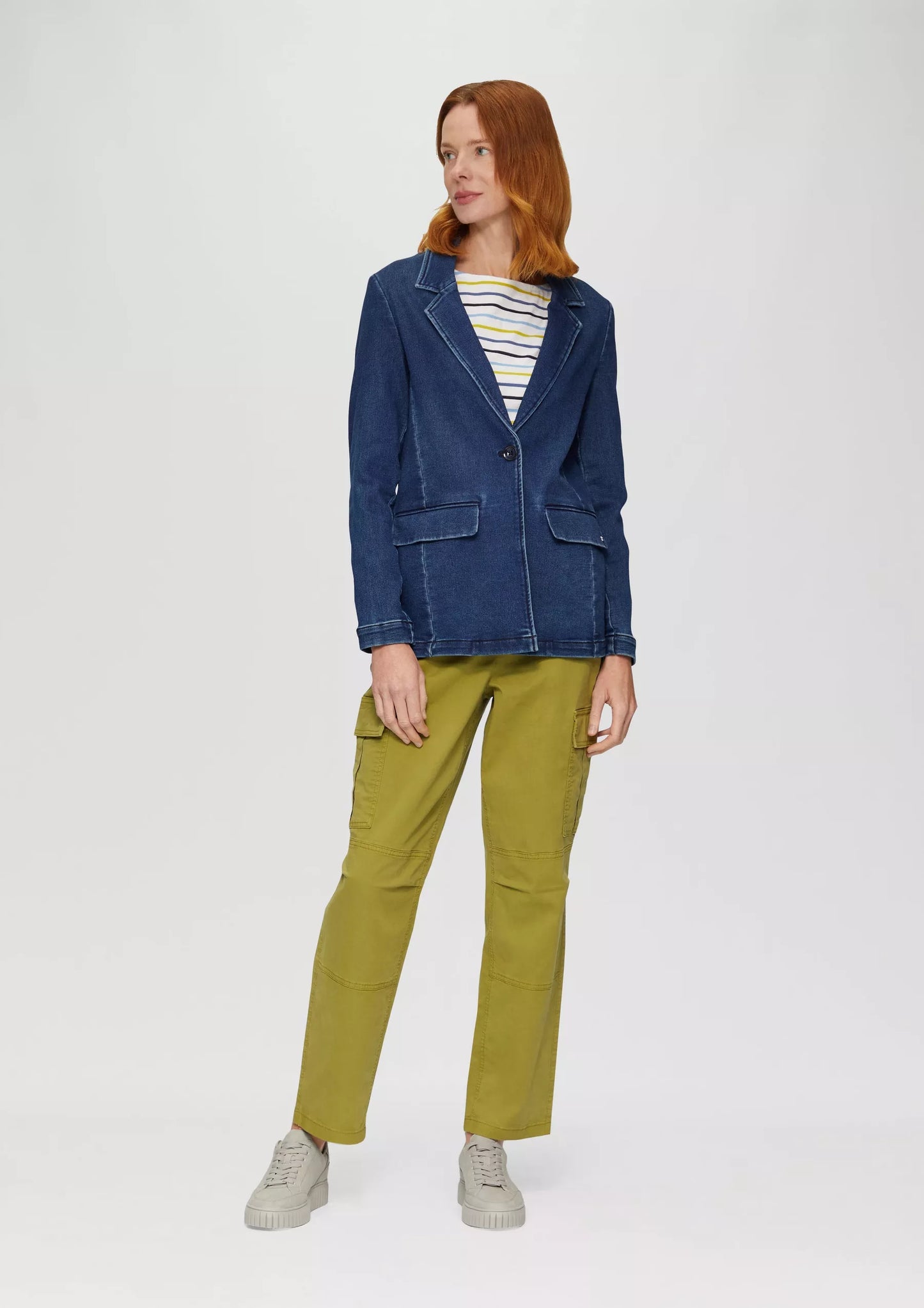 S.Oliver Indoor Blazer-Blue Denim