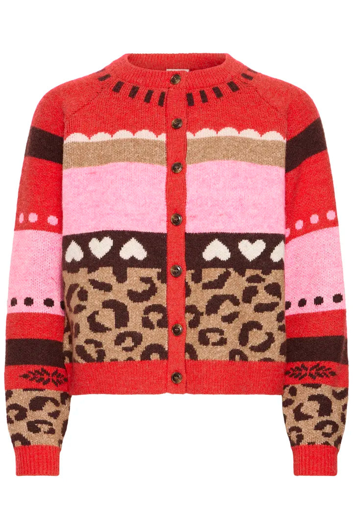 ICHI IHLIVONI CA3 - Cardigan - Multi.