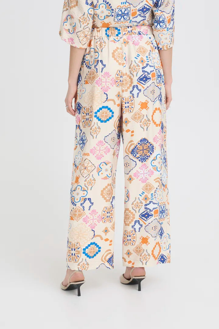 ICHI IHLANCIE PA Trousers - Multi.