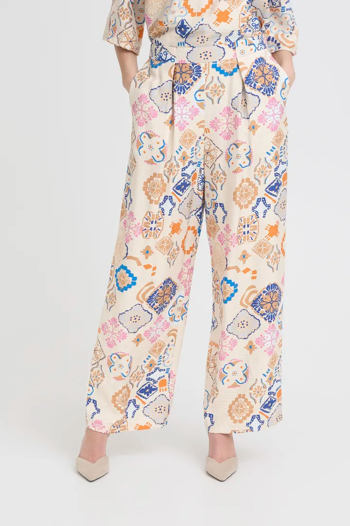 ICHI IHLANCIE PA Trousers - Multi.