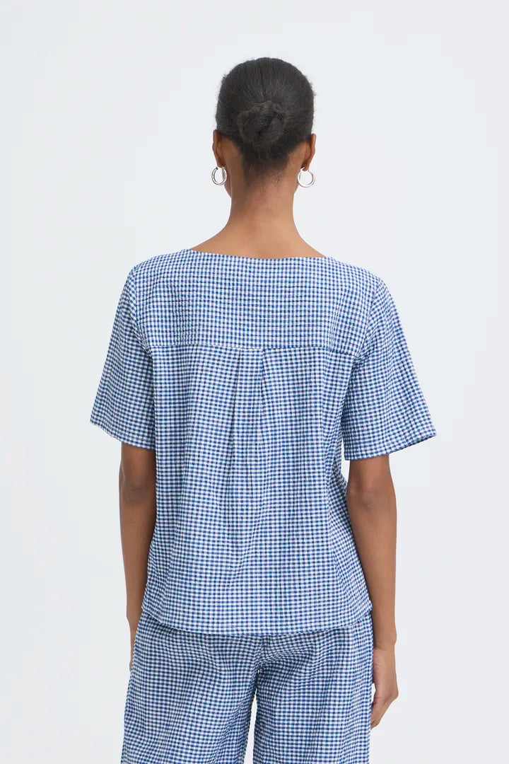 ICHI IHJILMA SH - Check Shirt