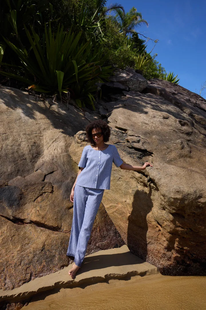 ICHI IHJILMA SH - Check Shirt