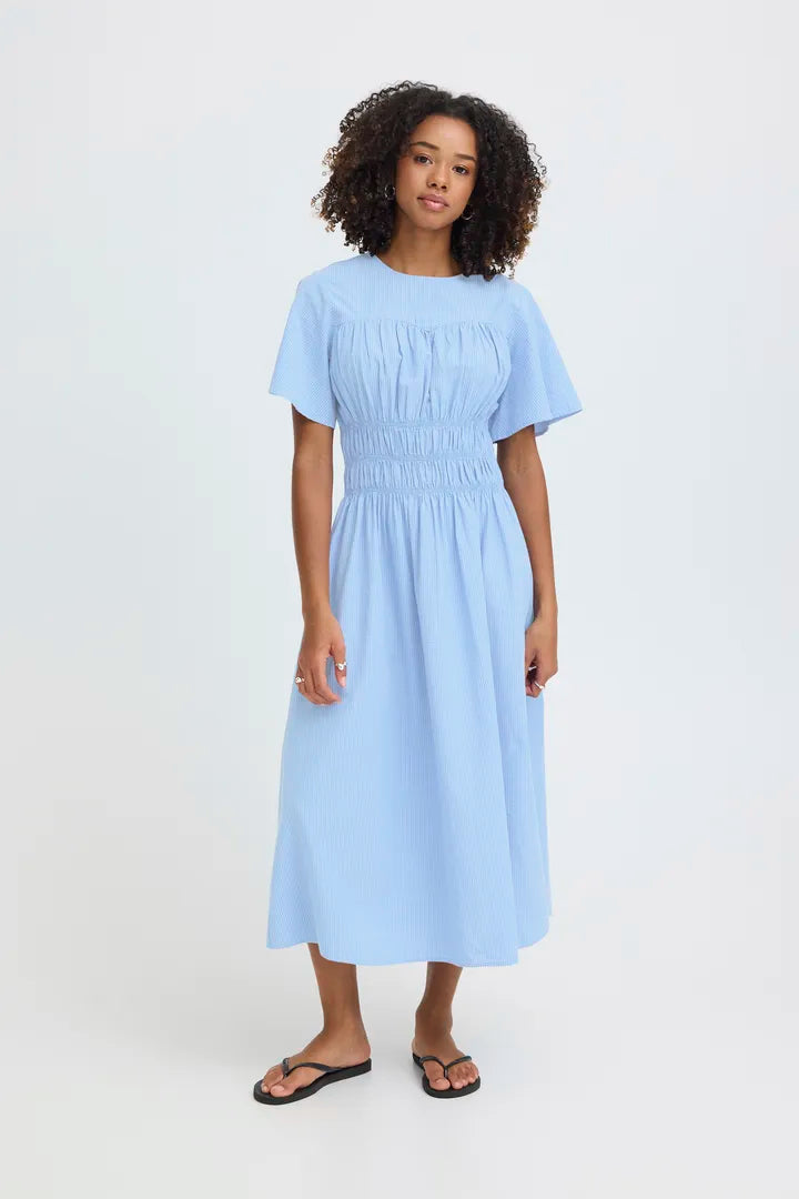 ICHI IHGWENDA DR Dress - Blue.