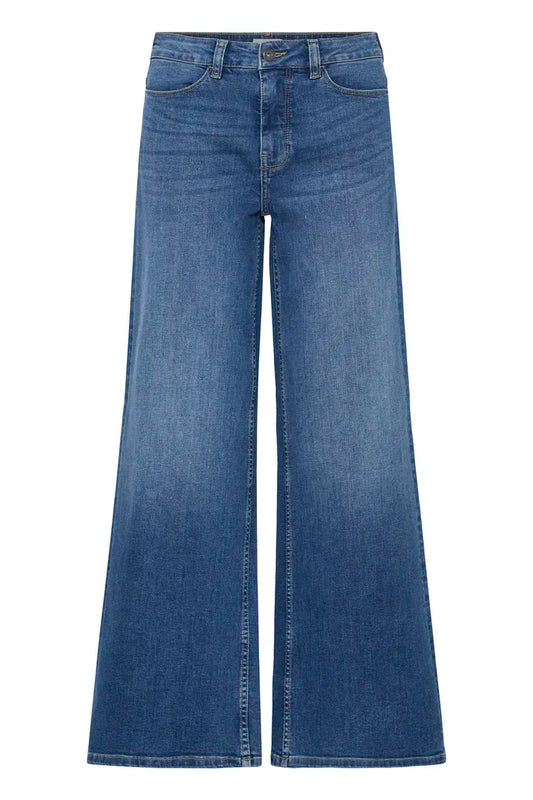 ICHI IHTWIGGY Wide Jeans - Denim.
