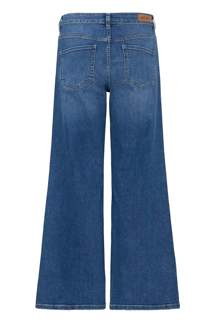 ICHI IHTWIGGY Wide Jeans - Denim.