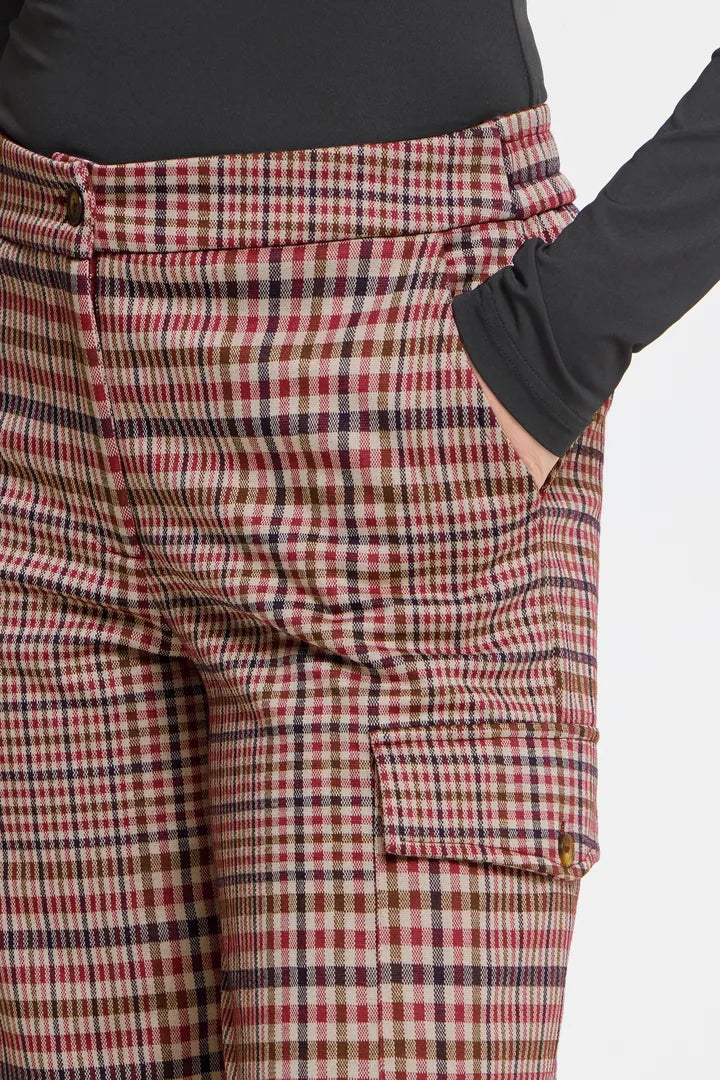 ICHI IHKATE CHECKITPA2 Trousers - Check.