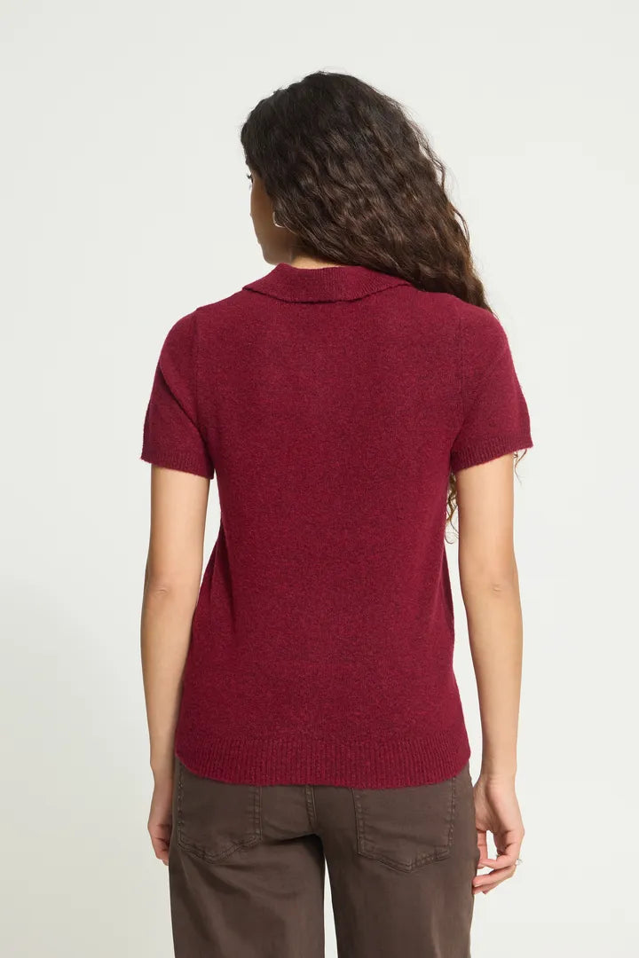 ICHI IHDASILA SS4 - Knit Burgundy.