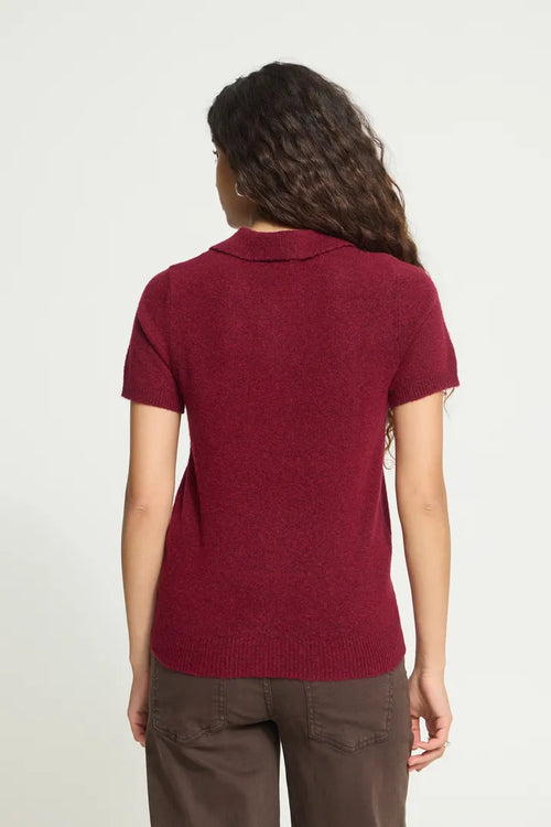 ICHI IHDASILA SS4 - Knit Burgundy.
