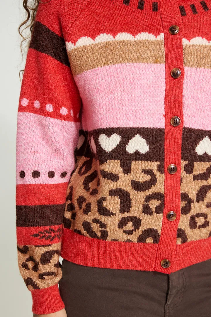 ICHI IHLIVONI CA3 - Cardigan - Multi.