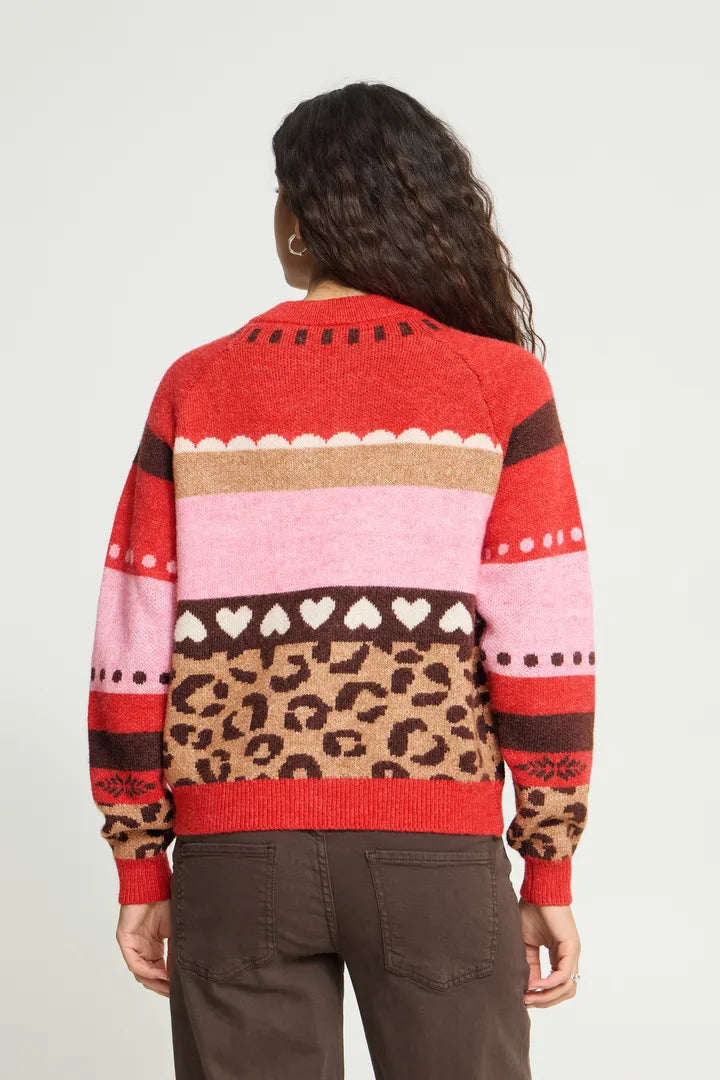 ICHI IHLIVONI CA3 - Cardigan - Multi.