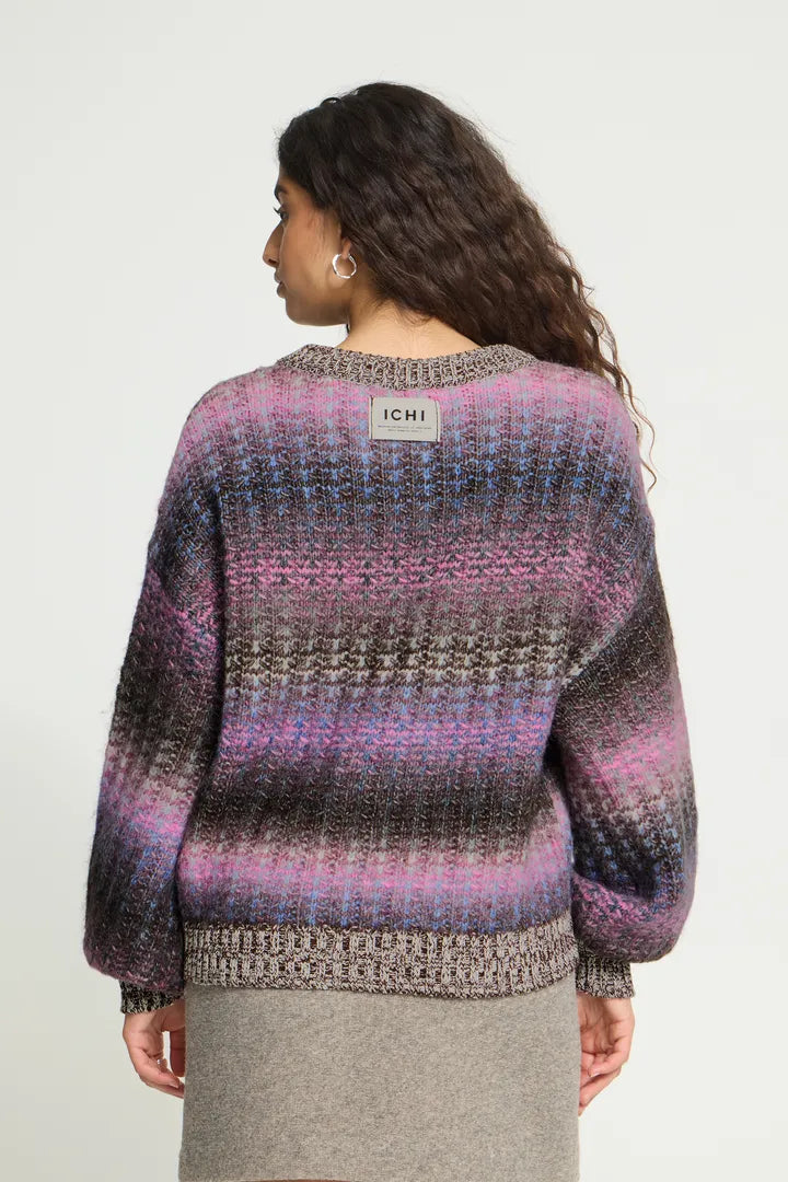 ICHI IHDASUNTE LS Jumper - Purple Mix