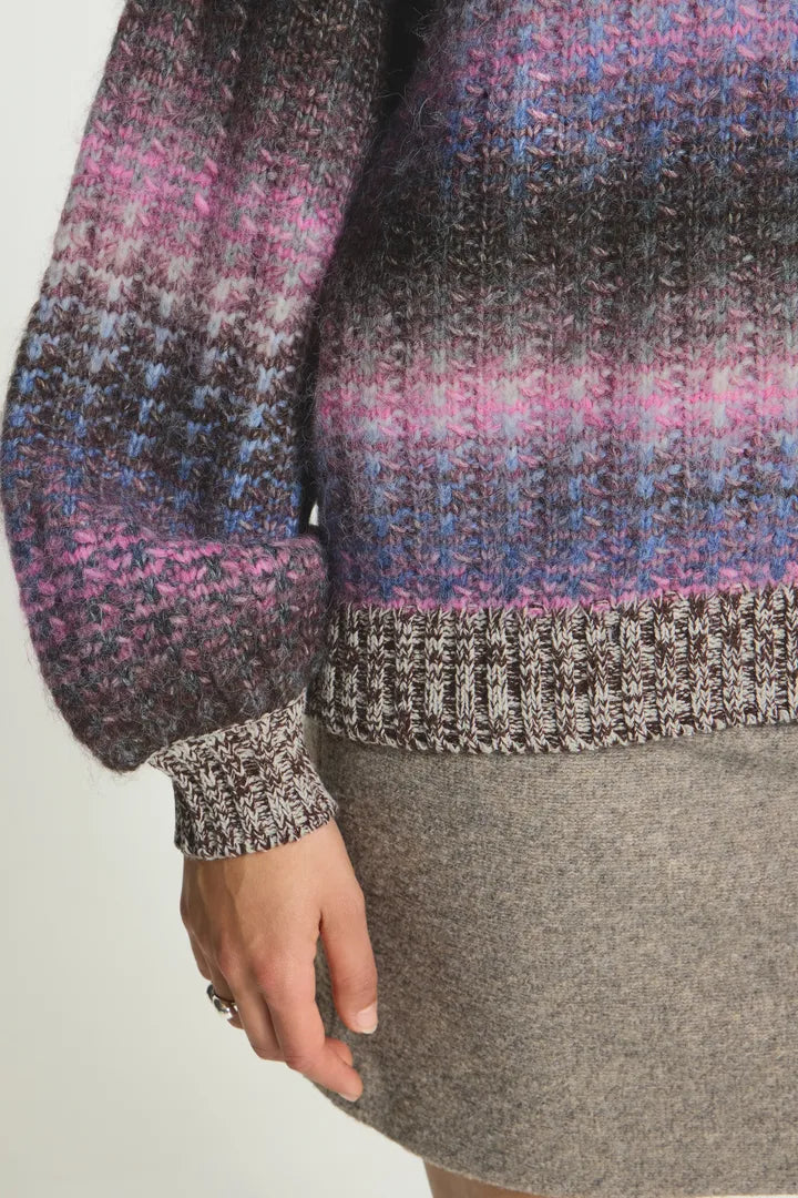 ICHI IHDASUNTE LS Jumper - Purple Mix