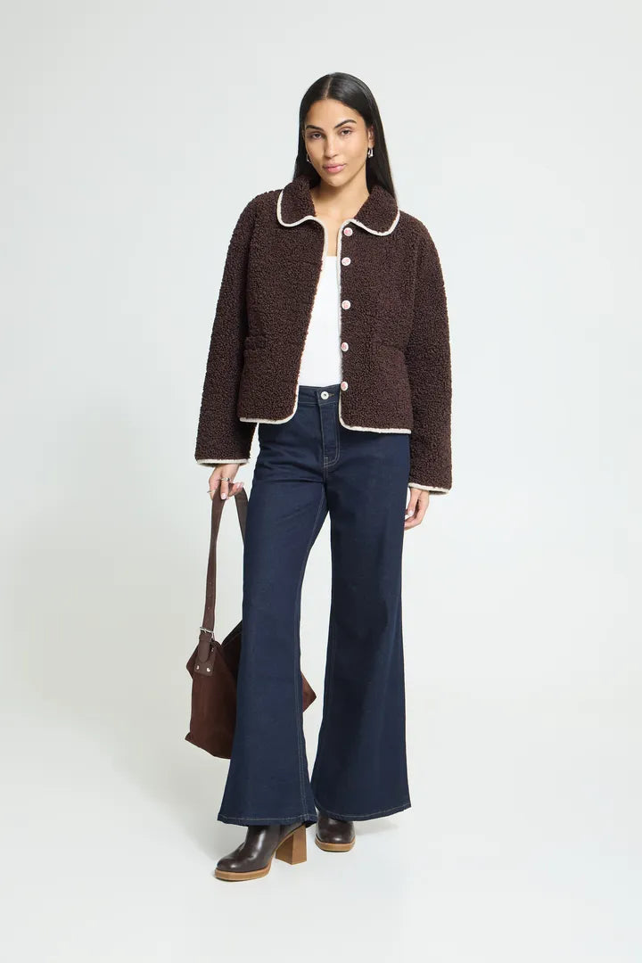 ICHI IHHOZIVA JA Jacket - Brown