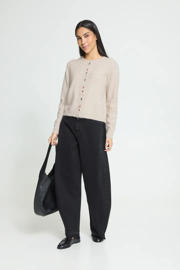 ICHI IHFANTIA CA CArdigan - Beige