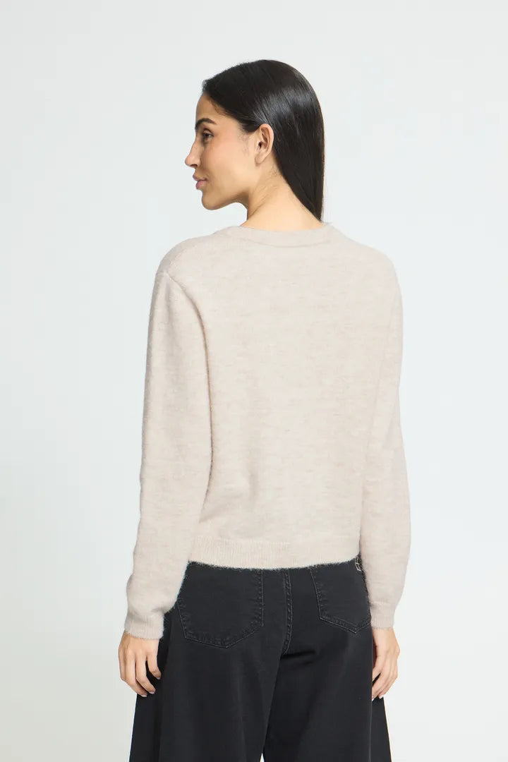 ICHI IHFANTIA CA CArdigan - Beige