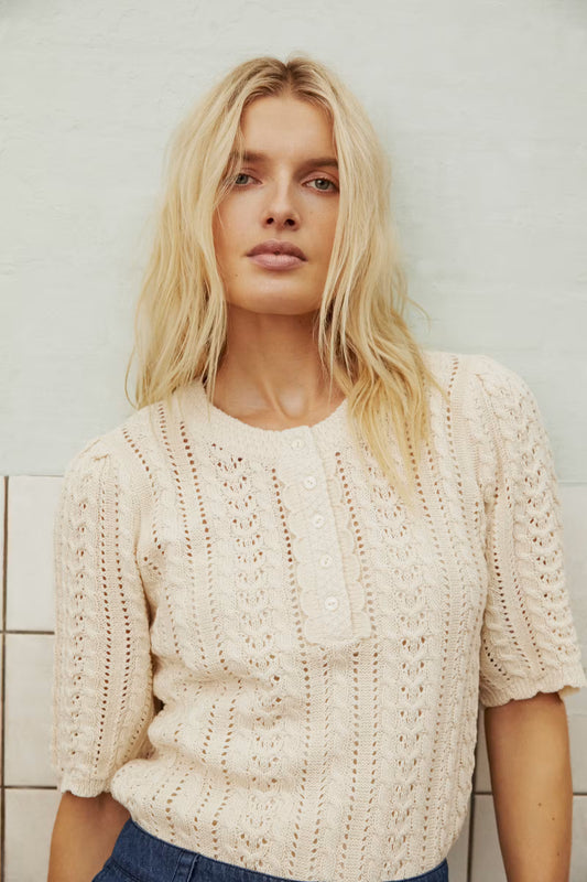Part Two DarnellaPW Jumper - Cream.