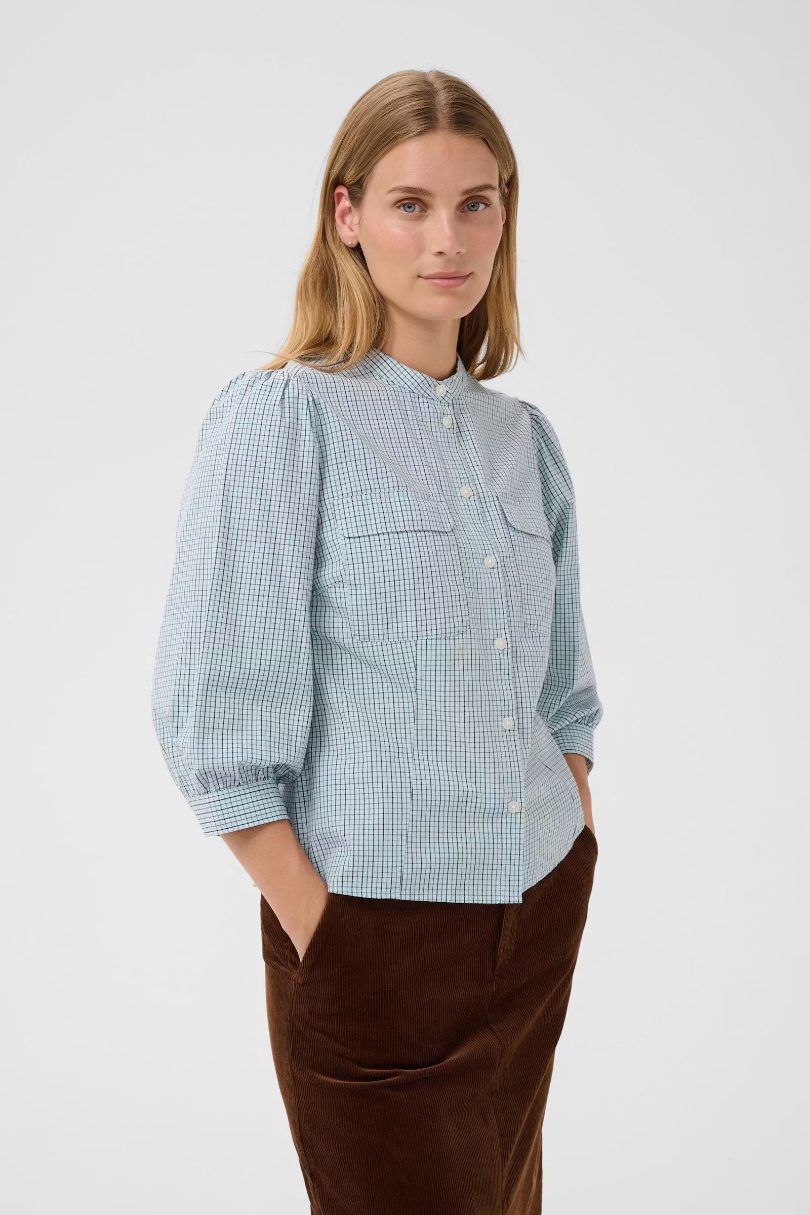 Part Two ChinettePW Shirt - Blue Mix