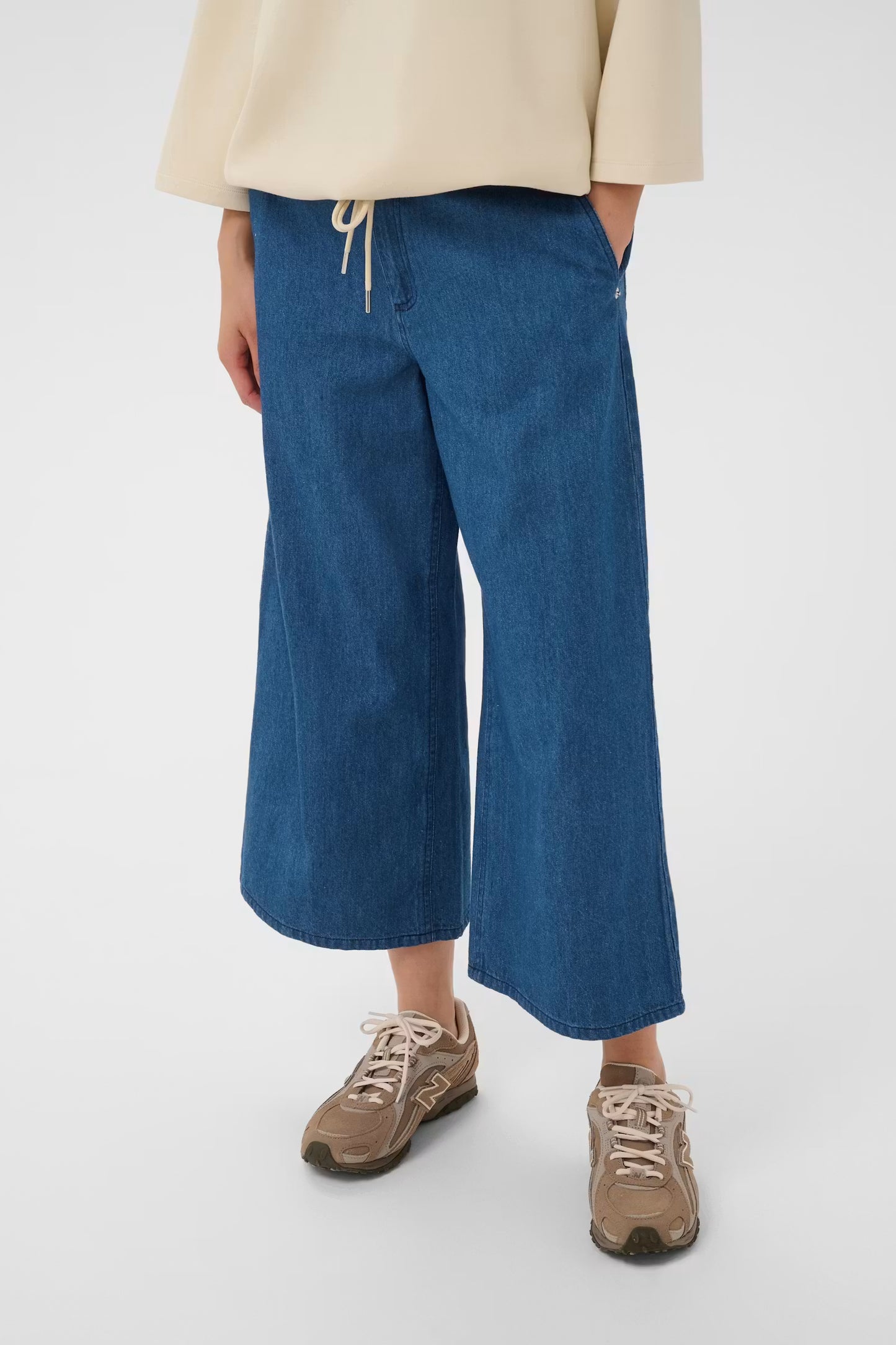 Part Two SafinPW Bermuda Trousers - Denim.