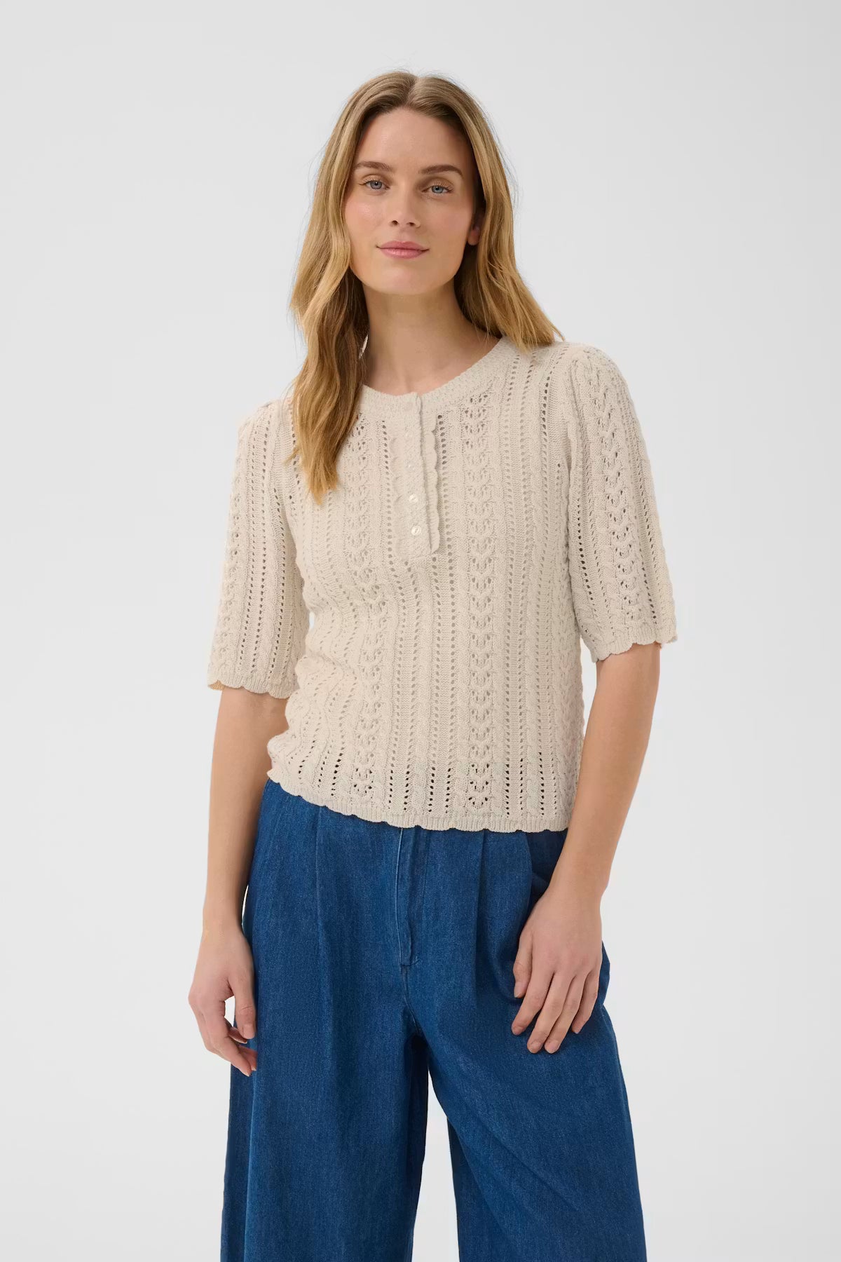 Part Two DarnellaPW Jumper - Cream.