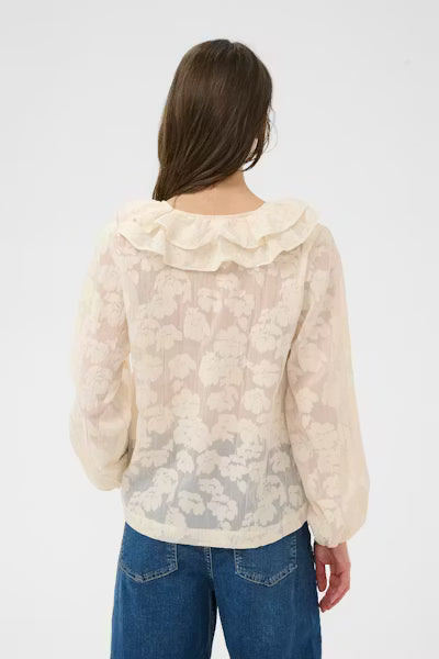 Part Two ZairaPM BL Blouse - Cream.