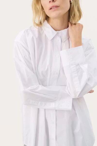 Part Two SavannaPW Shirt - White.