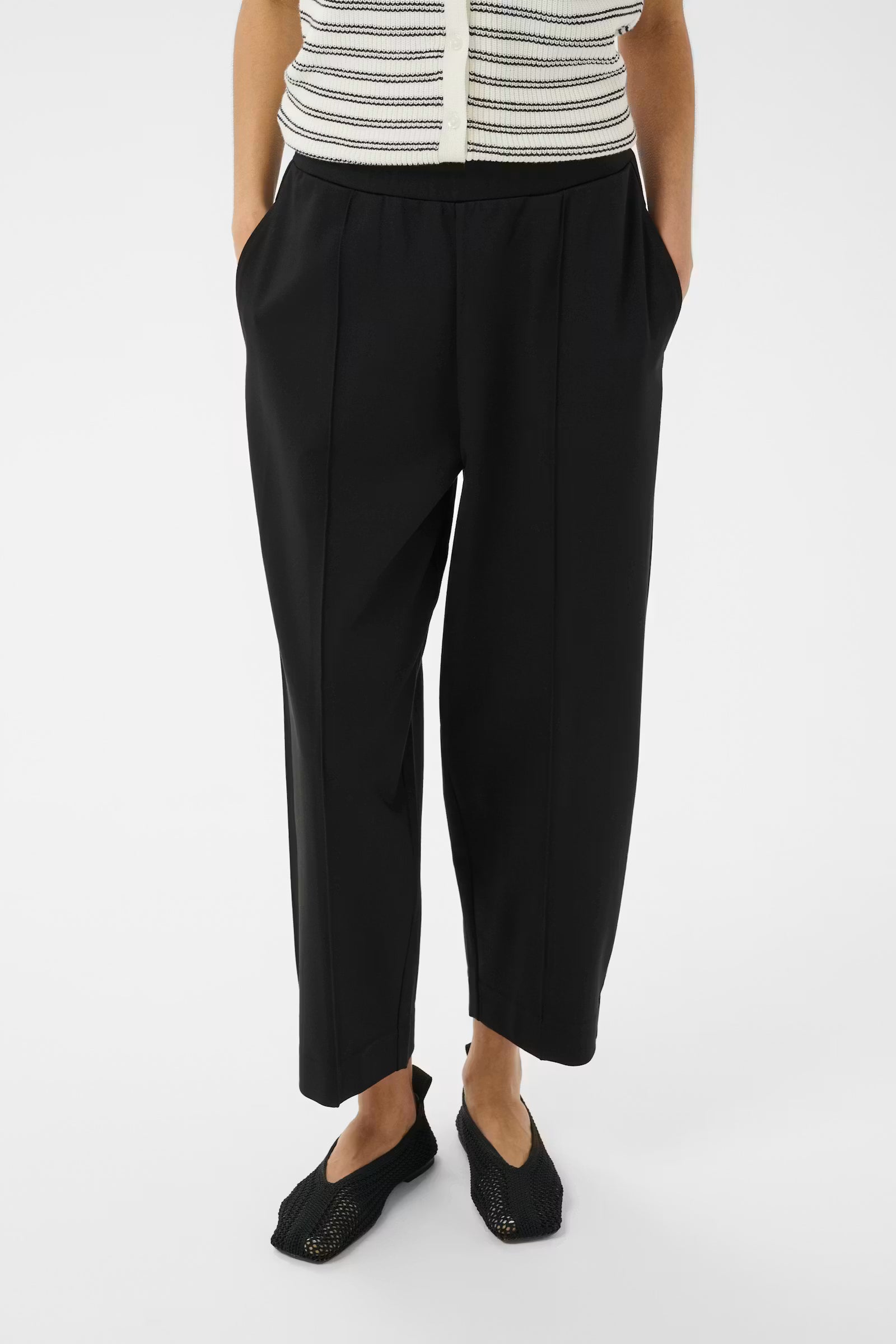 Part Two ColisaPW Barrel Jersey Trousers.