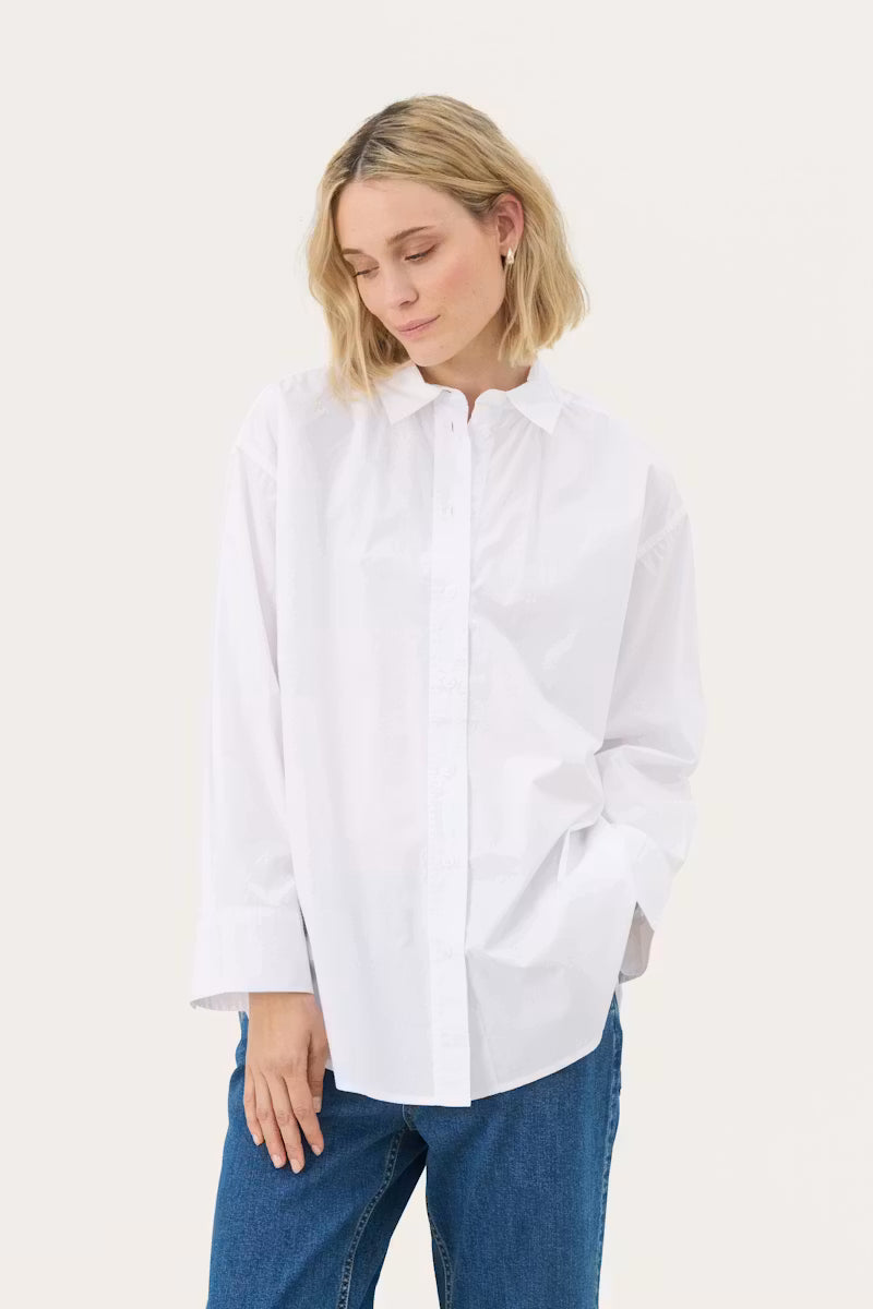 Part Two SavannaPW Shirt - White.