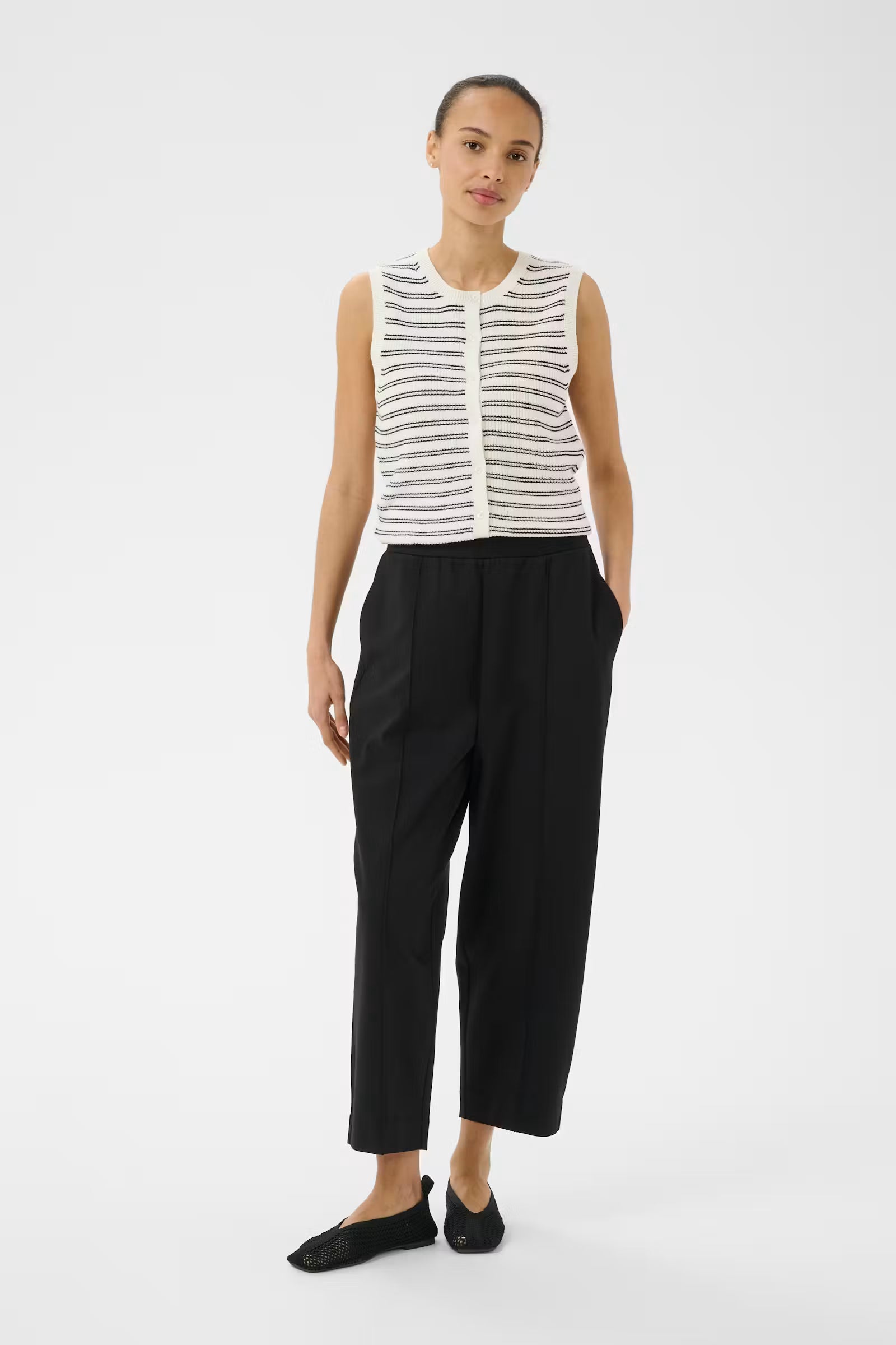 Part Two ColisaPW Barrel Jersey Trousers.