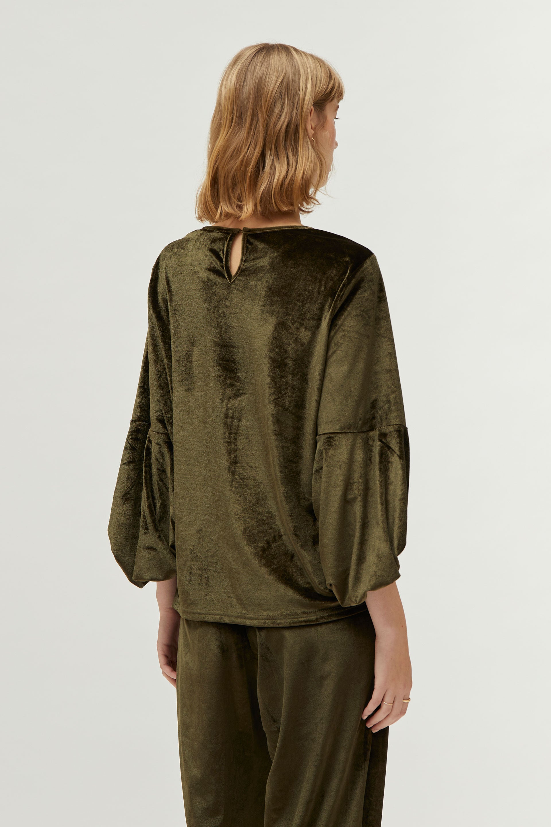 CF 44C/11311 Velvet Top-Green