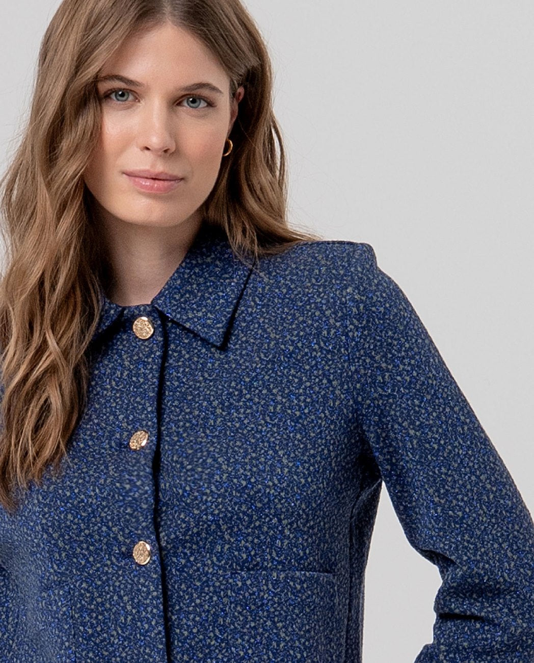 Surkana Jacket - Blue Mix.