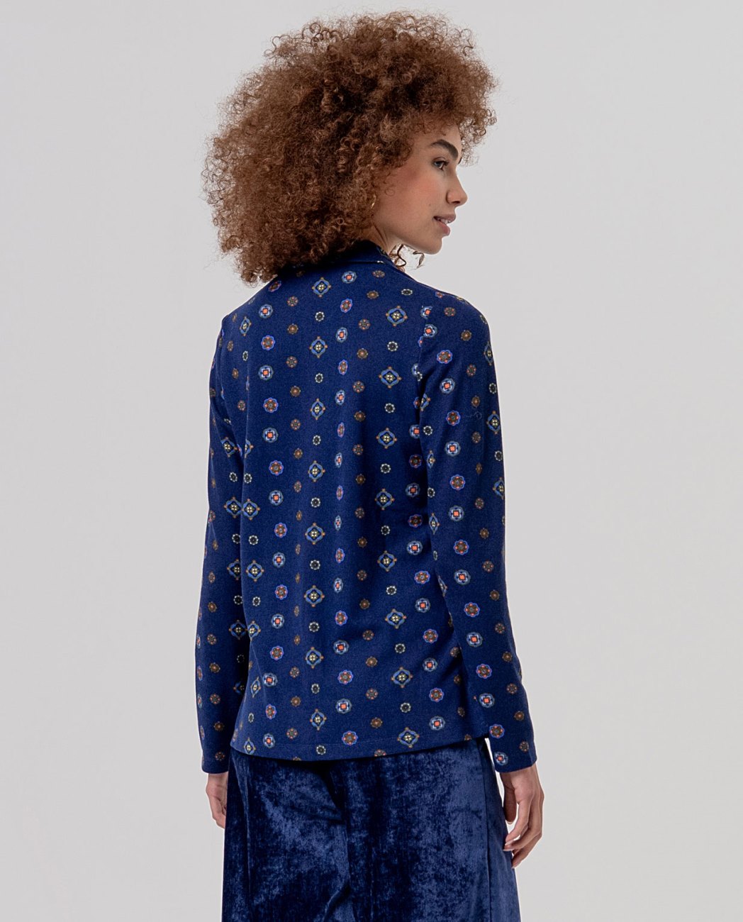Surkana Soft Shirt - Blue Mix.