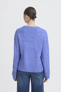 ICHI IHBALING LS Jumper - Blue.