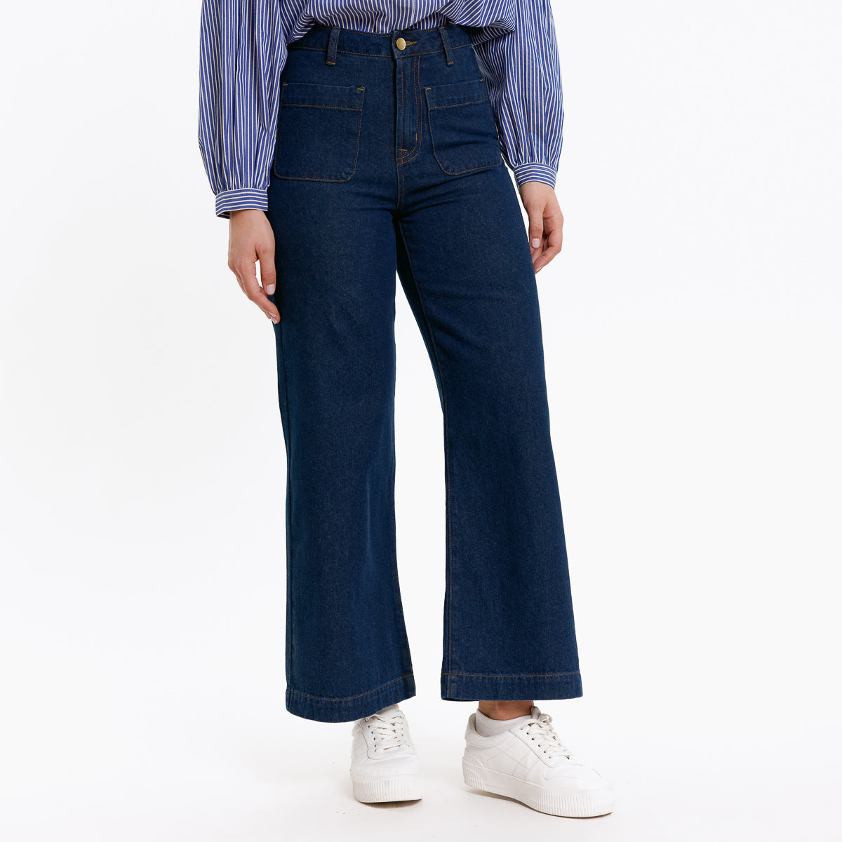 Artlove  Trousers GENA-Denim Blue