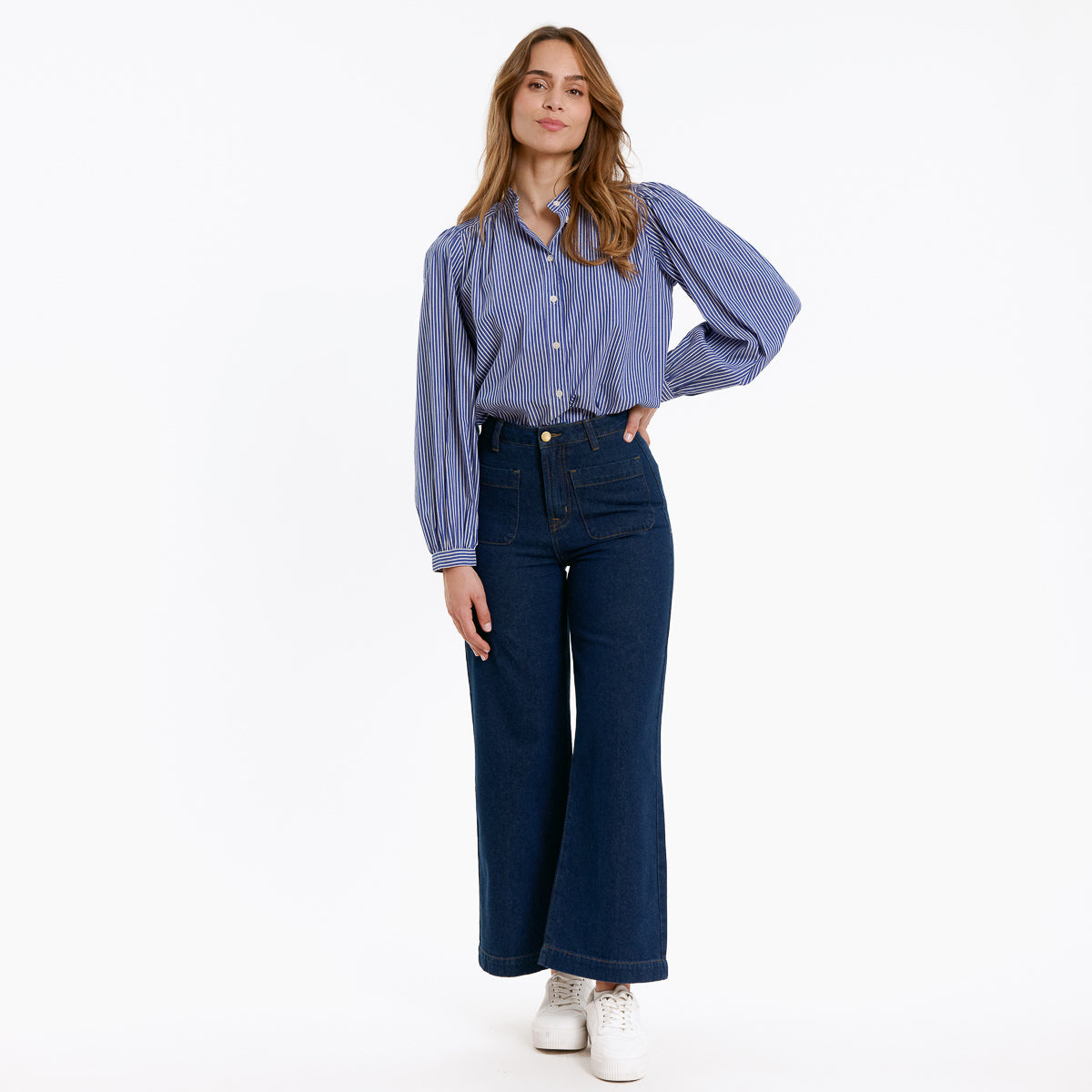 Artlove  Trousers GENA-Denim Blue