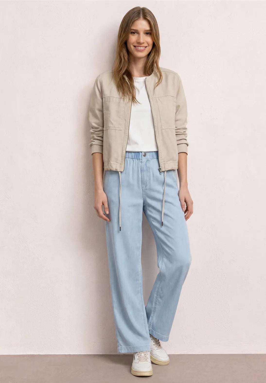 Street One Washed Cotton Jacket.