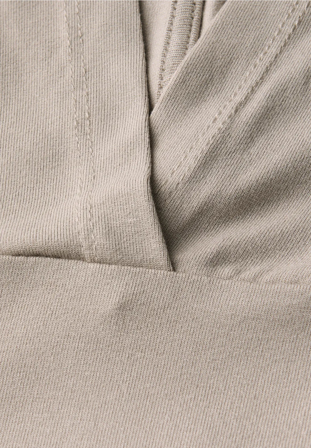 Street One Hooded T/Shirt - Beige.