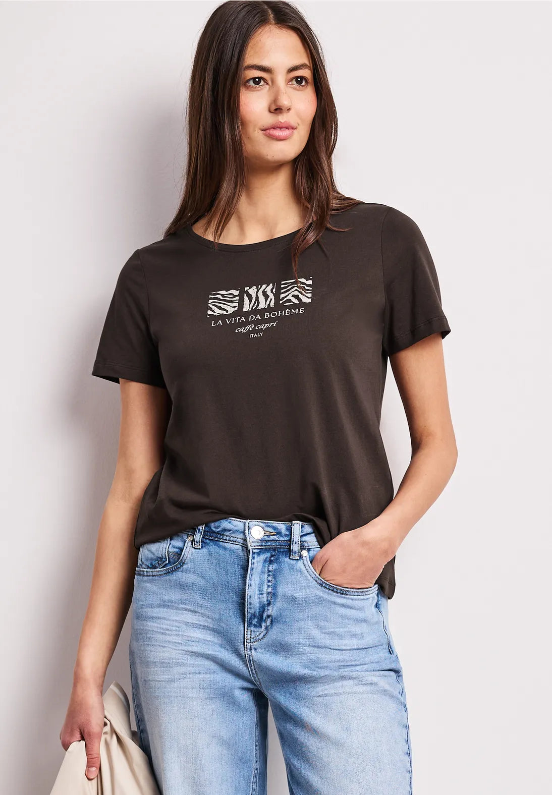 Street One T/Shirt - Brown.