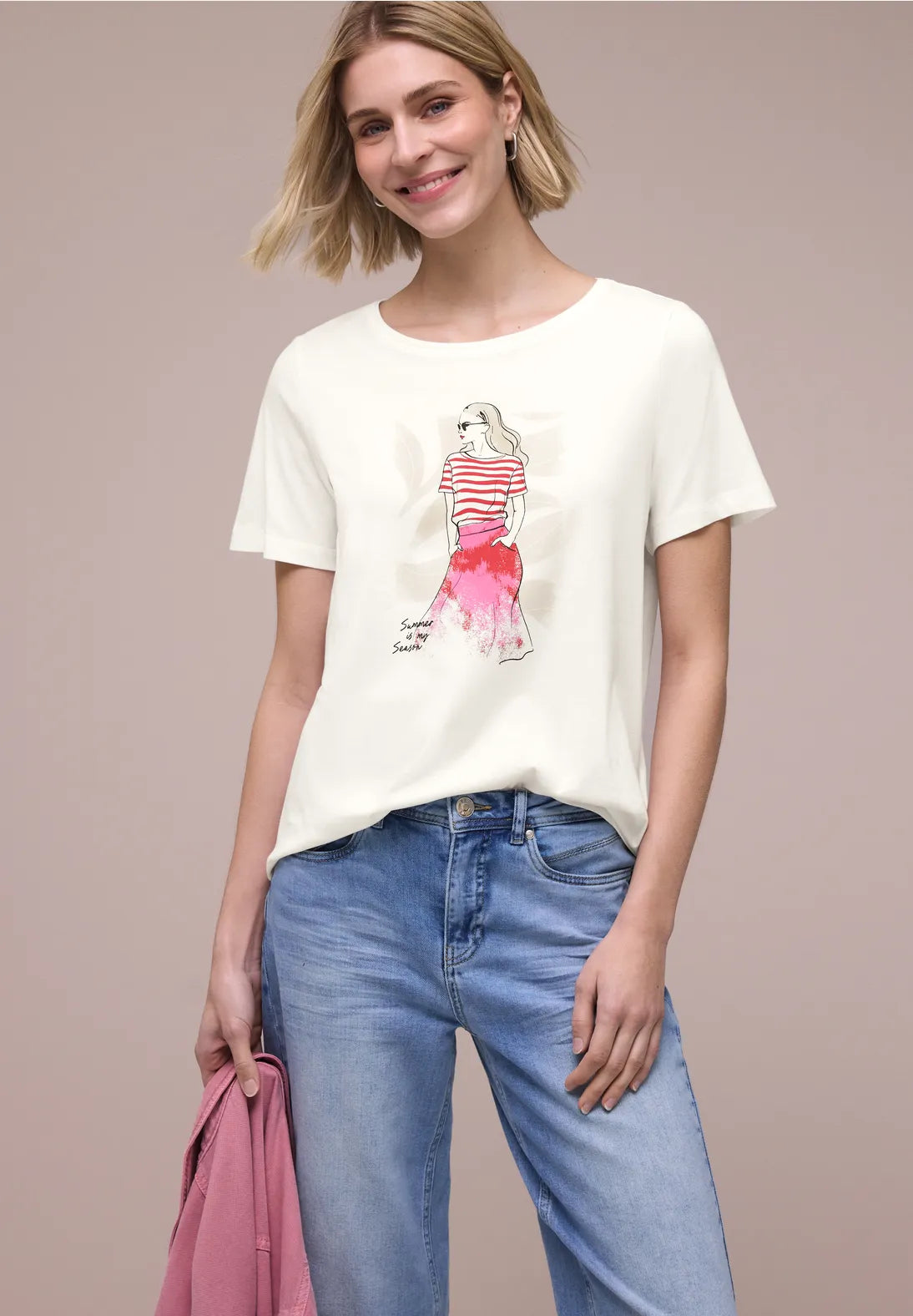 Street One Lady Print T/Shirt.