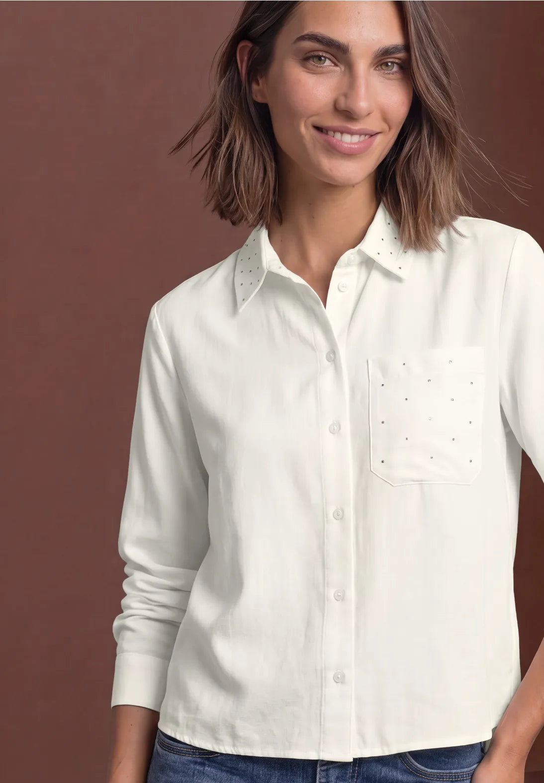 Street One Shirt with Diamante