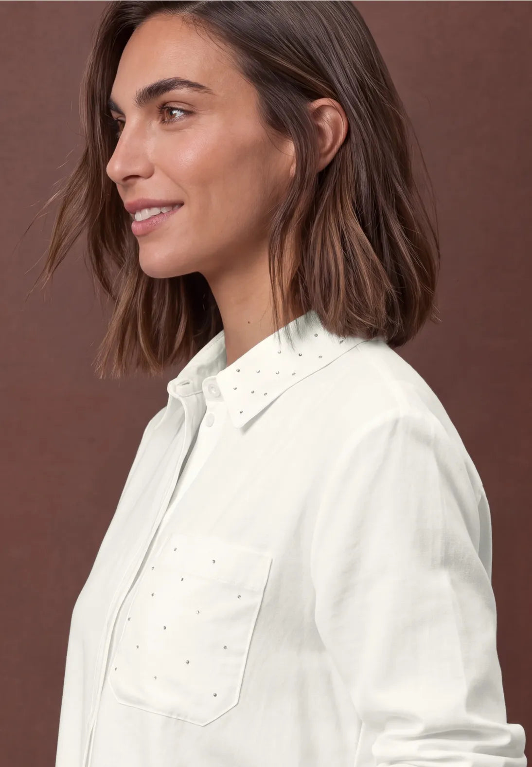 Street One Shirt with Diamante
