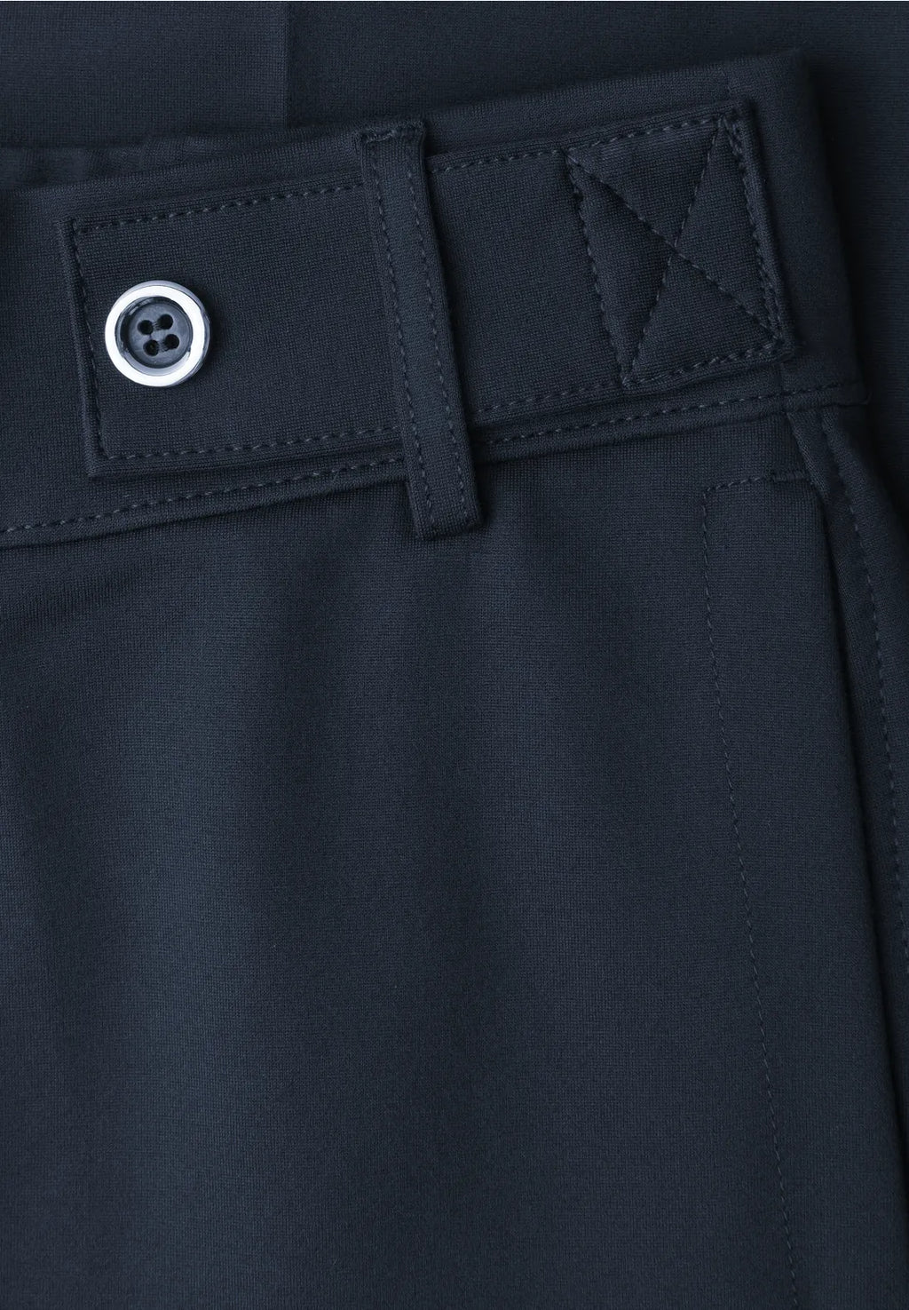 Street One Trousers with Button Detail - Navy.