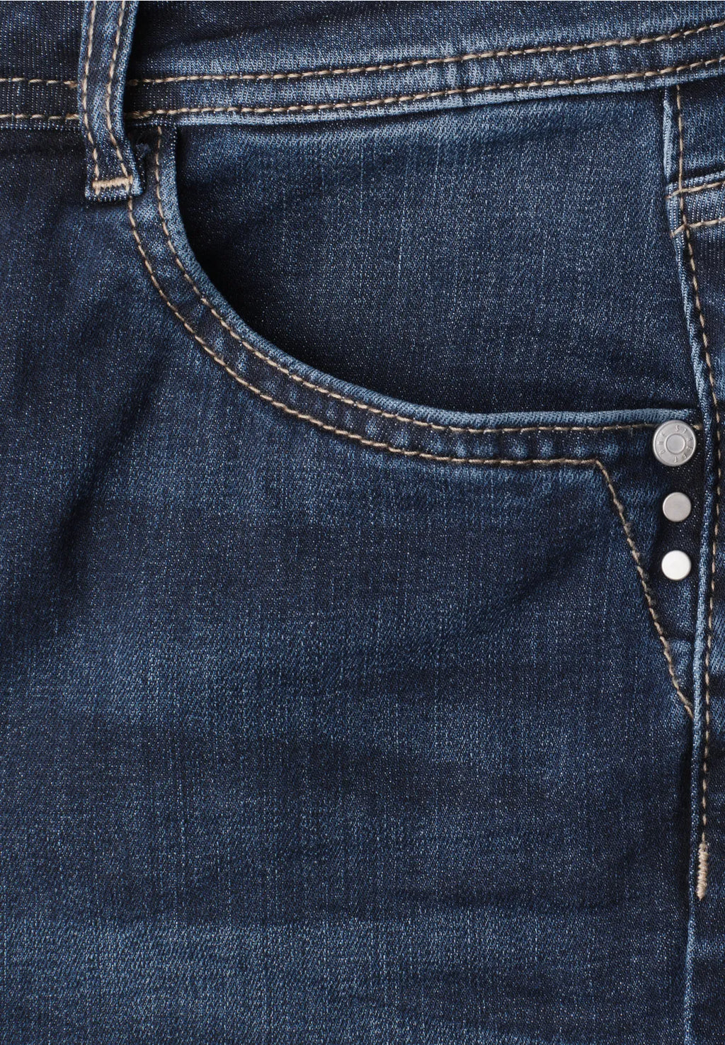 Street One High Waist Bootcut Jeans - Denim