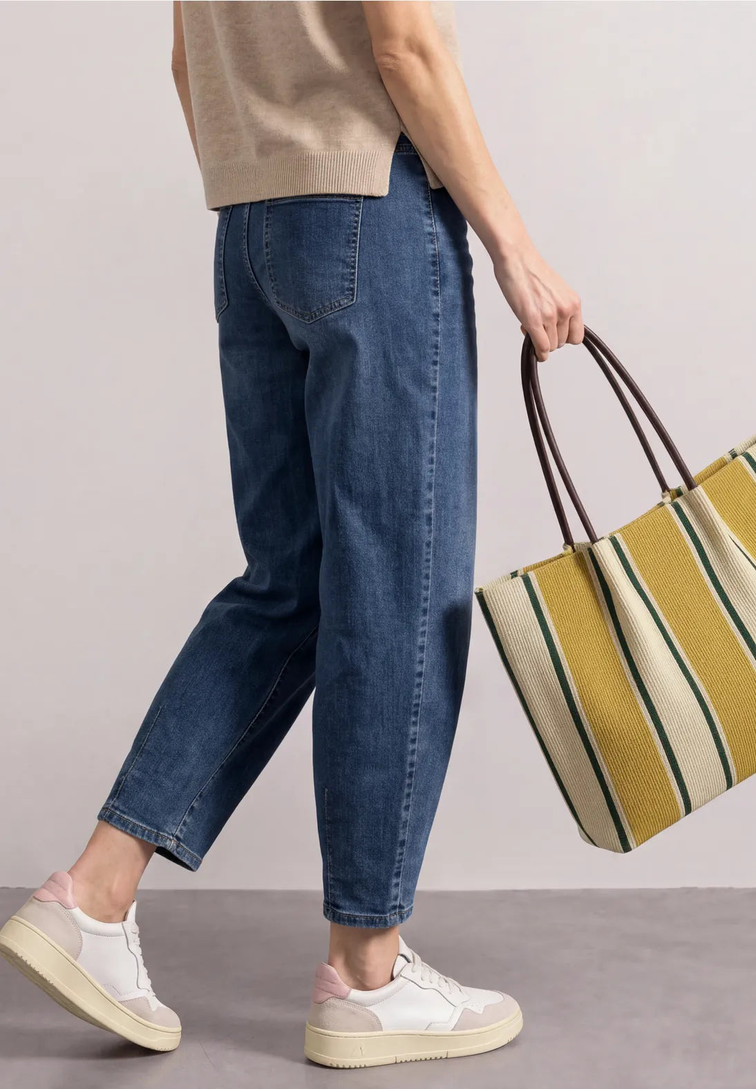 Street One High Waist Jeans in a Loose Fit - Denim