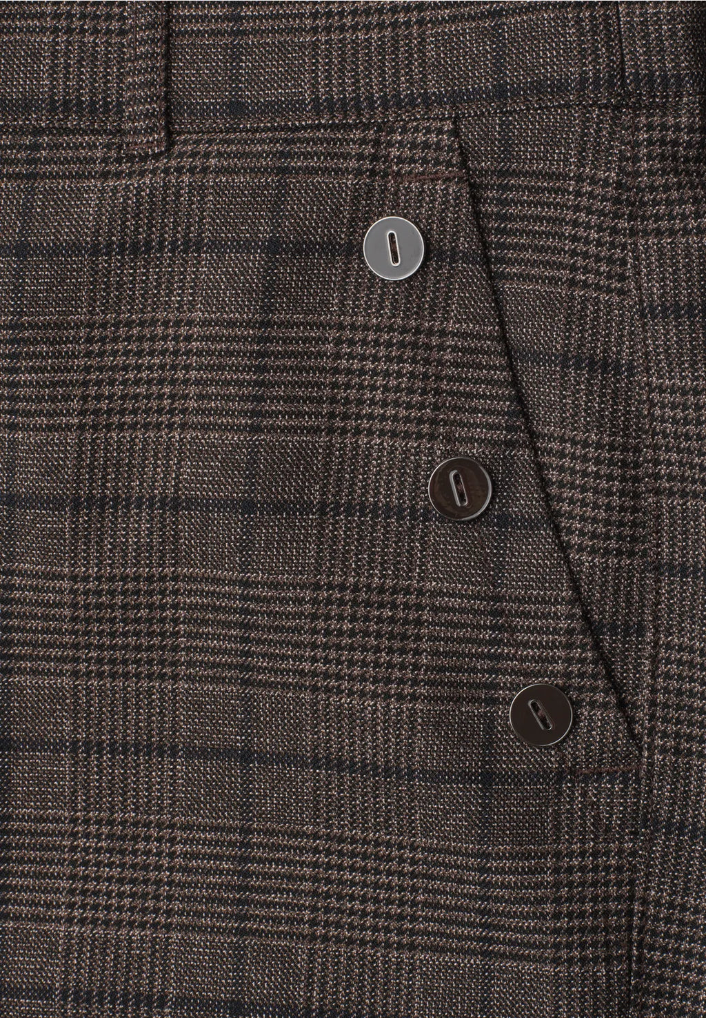 Street One Trousers Amalia Straight Leg Brown Mix.
