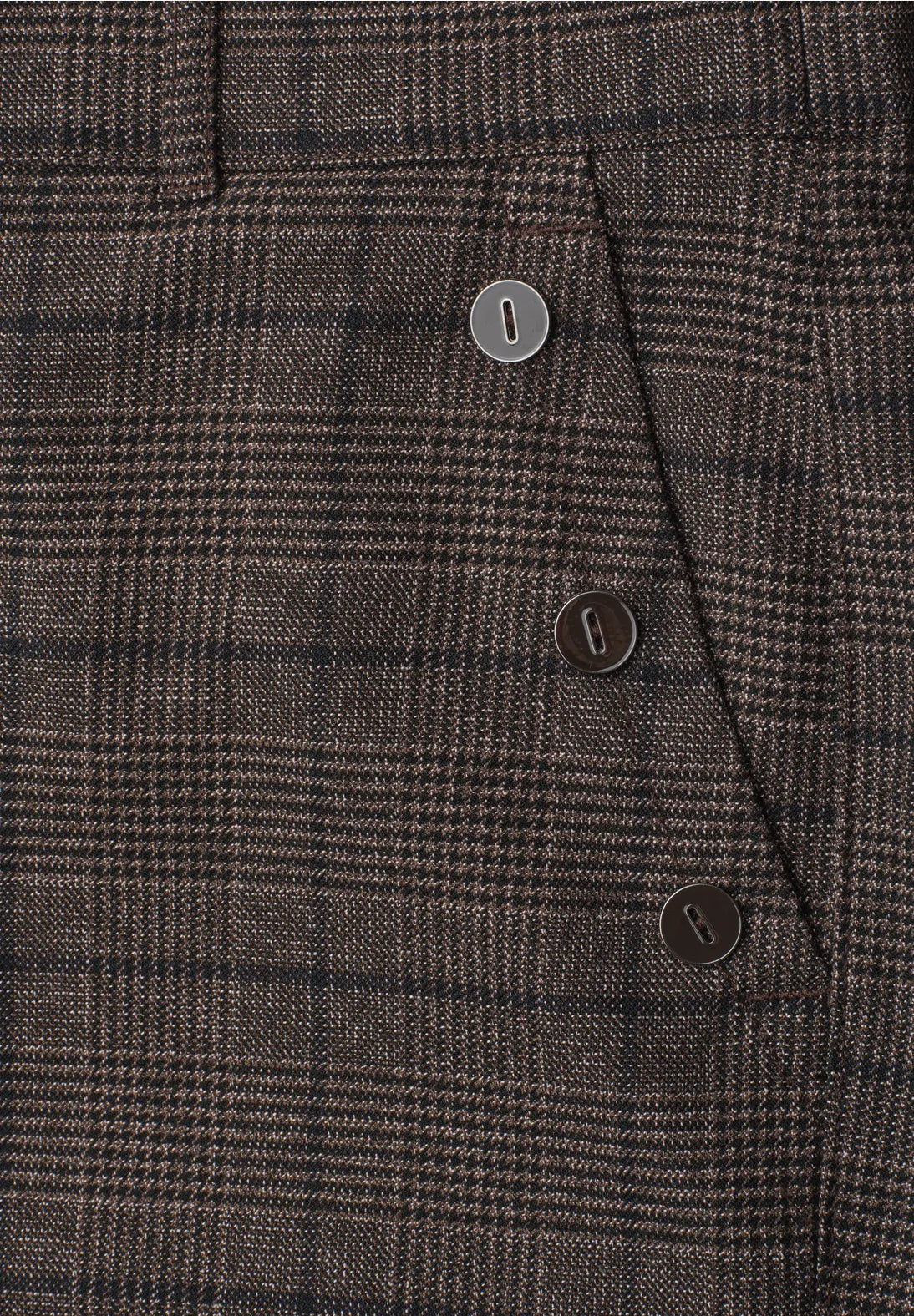 Street One Trousers Amalia Straight Leg Brown Mix.