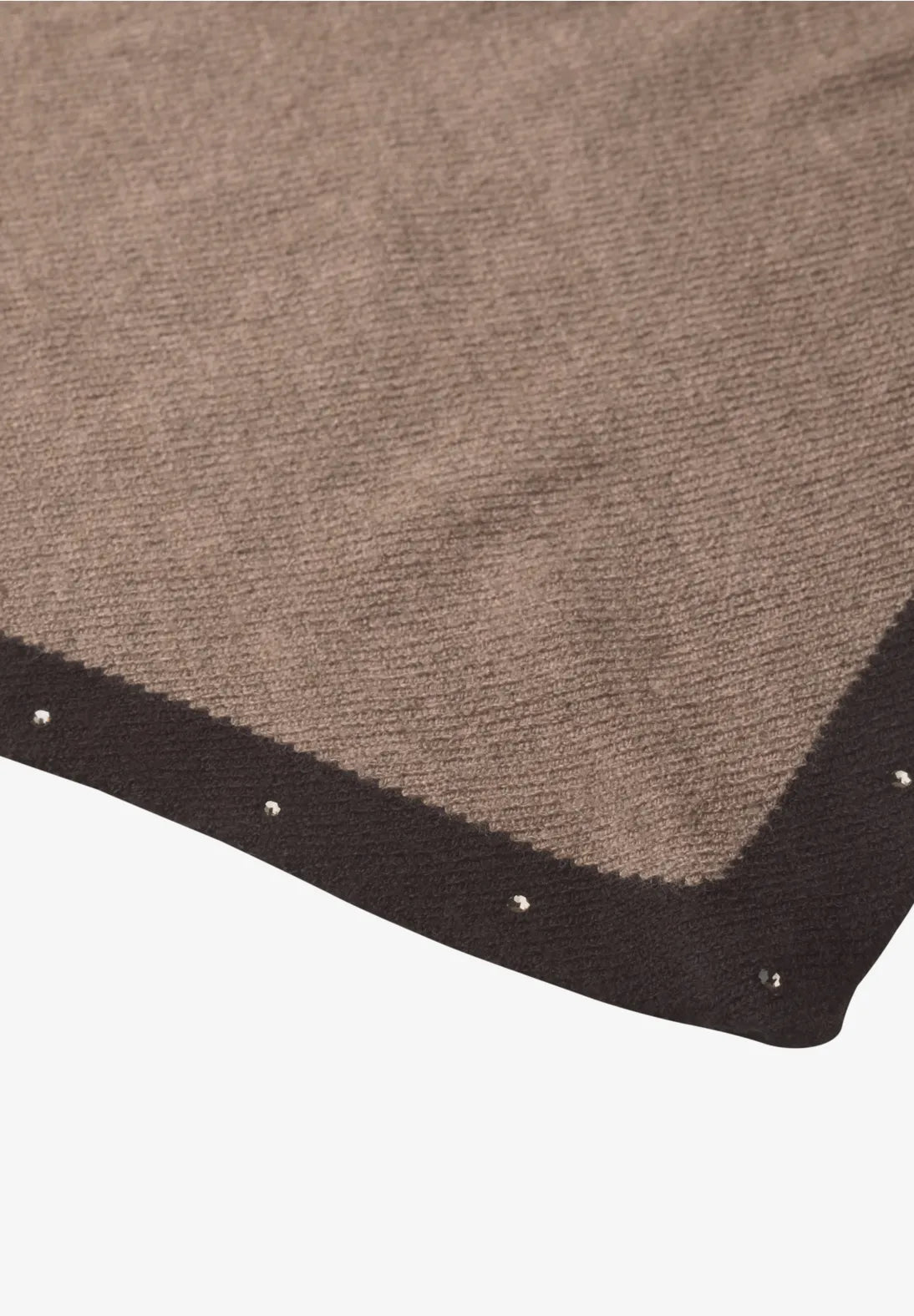 Street One Triangle Scarf - Beige / Brown Mix.