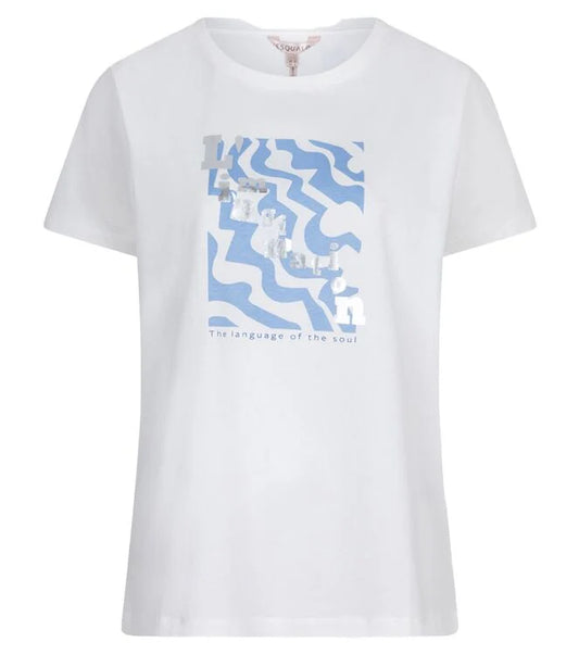 Esqualo T/Shirt Foil Print Blue