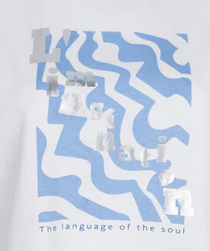 Esqualo T/Shirt Foil Print Blue